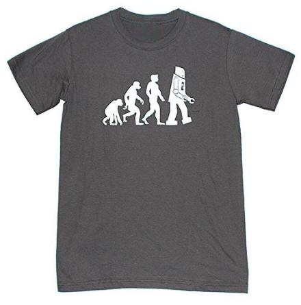 T-Shirt - Men-Robot - Gr