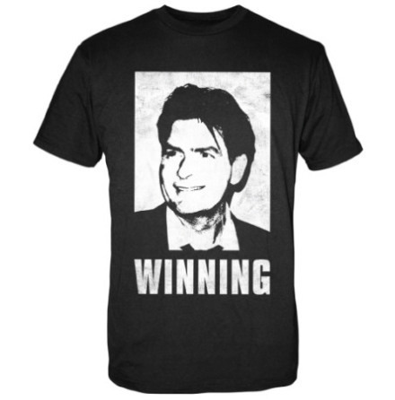 T-Shirt - Charlie Sheen - Winning