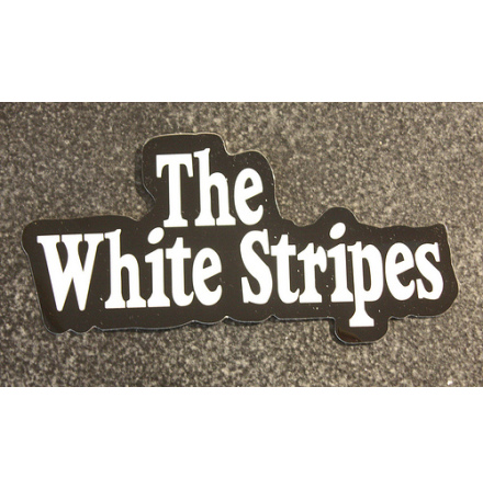 The White Stripes - Logo - Klistermärke