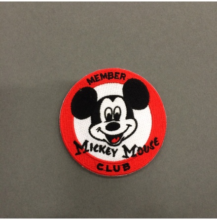 Musse Pigg - Member Mickey Mouse Club - Tygmärke