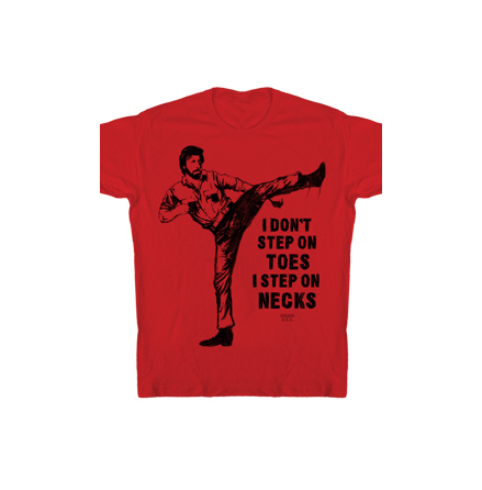 T-Shirt - Chuck Norris - I Dont Step On