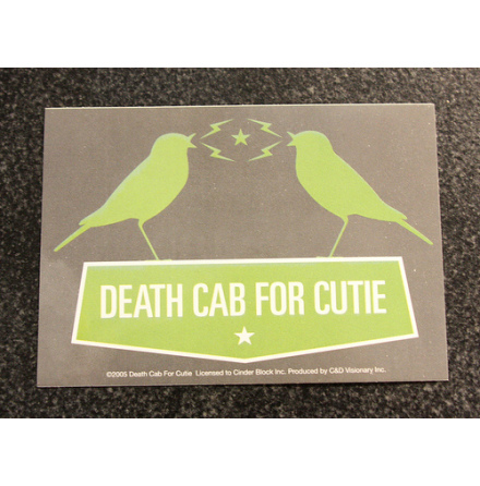 Death Cab For Cutie - Klistermrke