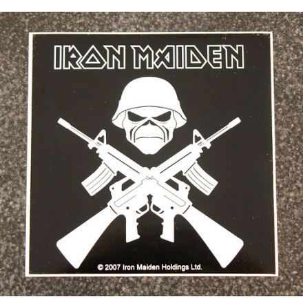 Iron Maiden - Guns - Klistermärke