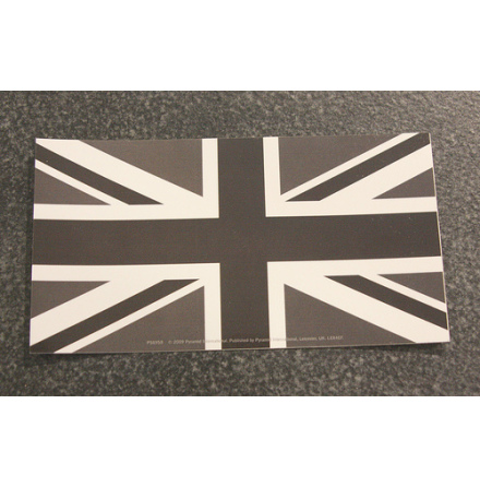 British Flag - Klistermrke