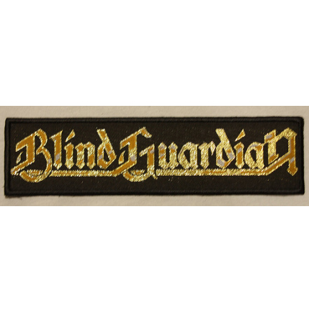 Blind Guardian - Gold Logo - Tygmärke