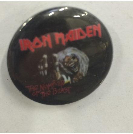 Iron Maiden - Number - Badge