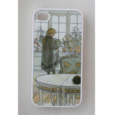 Carl Larsson - Blomsterfönstret - iPhone 4/4S Cover