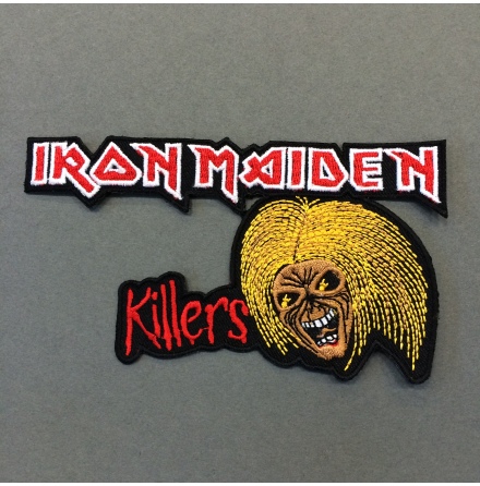 Iron Maiden - Killers - Tygmärke
