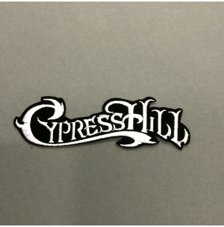 Cypress Hill - Svart/Vit Text Logo - Tygmrke