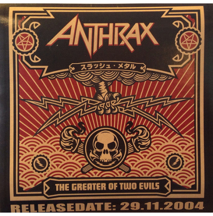 Klistermärke - Anthrax