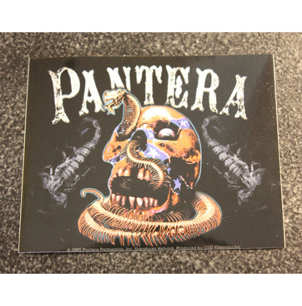 Pantera - Snake Skull - Klistermärke