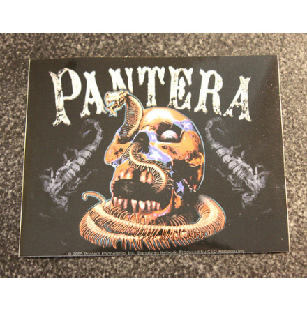 Pantera - Snake Skull - Klistermrke