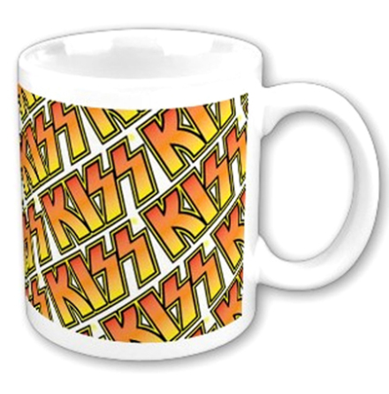 Kiss - Tiles - Mug