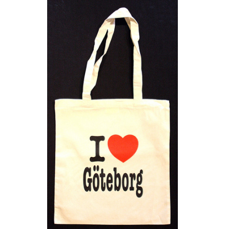 Tygkasse- I Love Gteborg