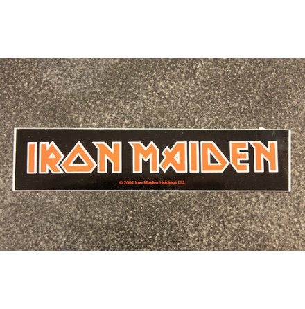 Iron Maiden - Logo - Klistermrke