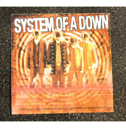 System Of A Down - Bodys - Klistermärke