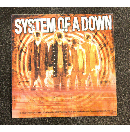 System Of A Down - Bodys - Klistermrke