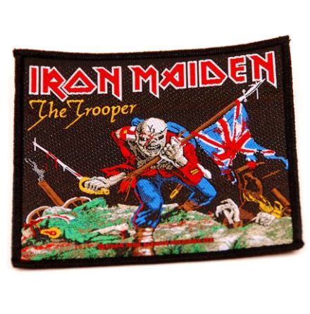 Iron Maiden - The Trooper - Tygmärke