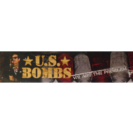 Klistermrke - U.S. Bombs