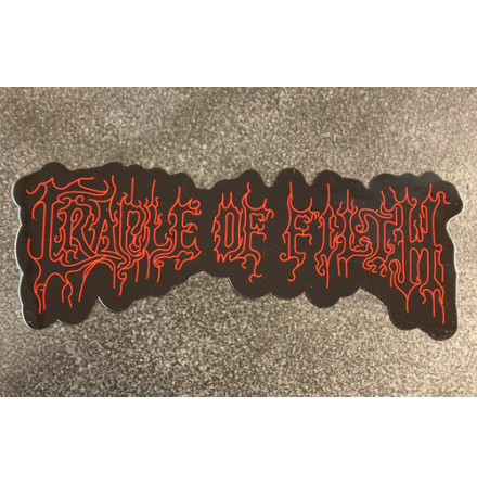 Cradle Of Filth - Stor Logo - Klistermrke