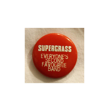 Supergrass - Röd - Badge
