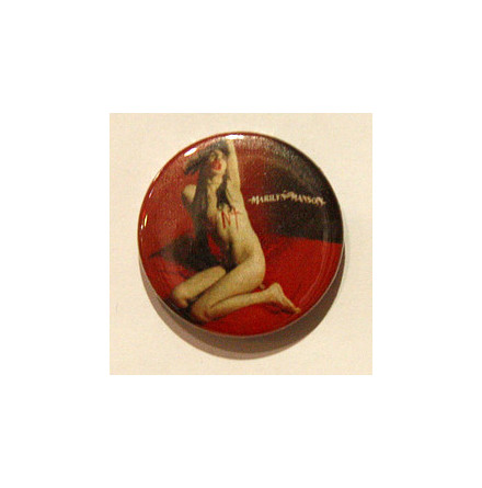 Manson Marilyn - Naken - Badge