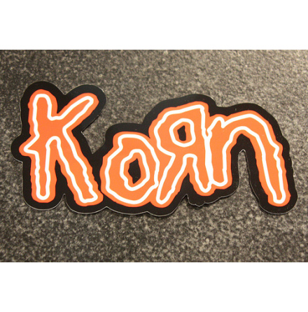 Korn - Logo - Klistermrke