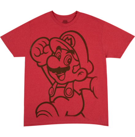 T-Shirt - Mario Big Print