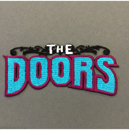 The Doors - Logo Turkos - Tygmrke