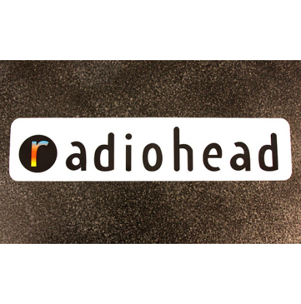 Radiohead - Logo - Klistermärke