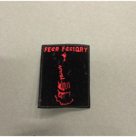 Fear Factory - Svart/Rd - Tygmrke