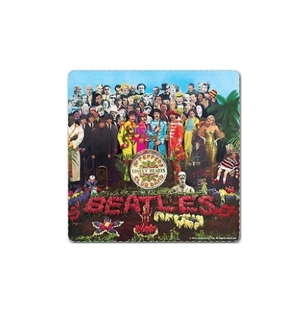 Beatles - Sgt Pepper Album - Single Coaster
