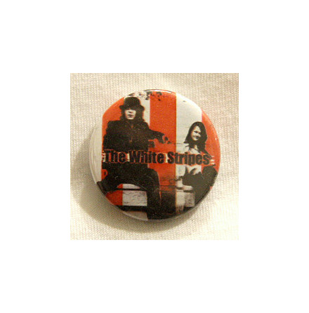 The White Stripes - Red &amp; White - Badge