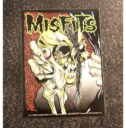 Misfits - Skull Eye - Klistermrke