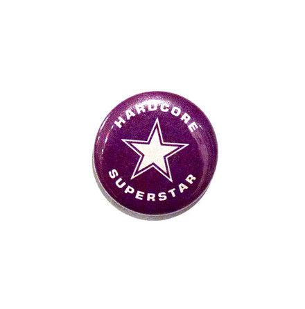 Hardcore Superstar - Lila - Badge