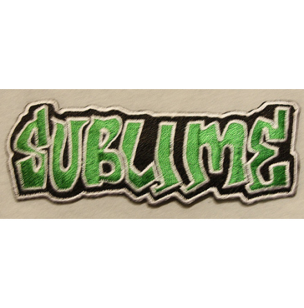Sublime - Logo - Tygmärke