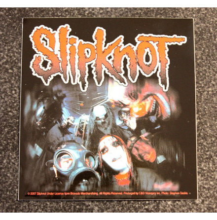 Slipknot - Masks - Klistermrke