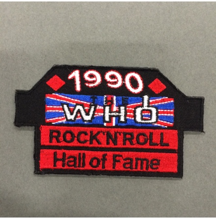 The Who - Rock N Roll Hall of Fame - Tygmärke