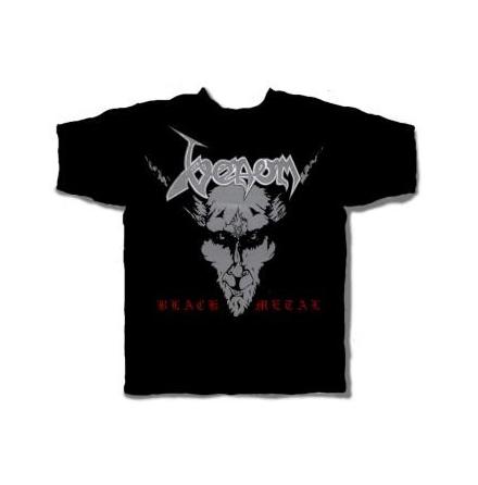 T-Shirt - Black Metal (back print)