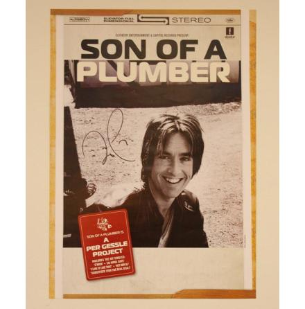 Per Gessle - Promo Poster - Signerad