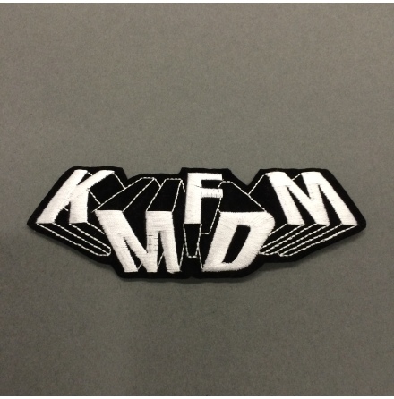 KMFDM - 3D Logo - Tygmärke