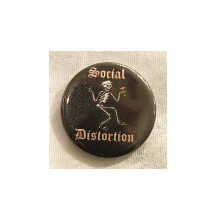 Social Distortion - Skelleton - Badge
