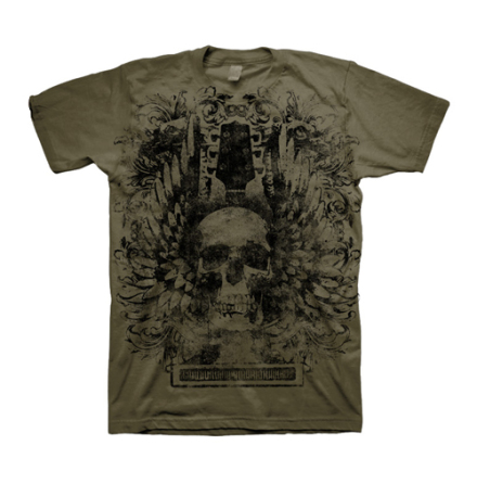 T-Shirt - Skull Wings