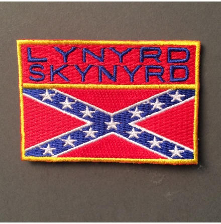 Lynyrd Skynyrd - Flagga - Tygmärke