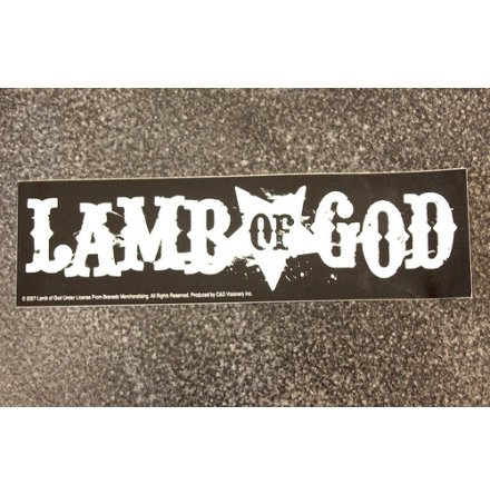 Lamb Of God - Klistermärke