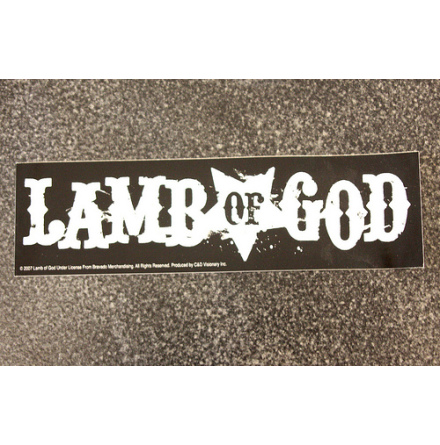 Lamb Of God - Klistermrke