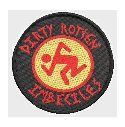 Dirty Rotten Imbeciles - Rund Logo - Tygmrke