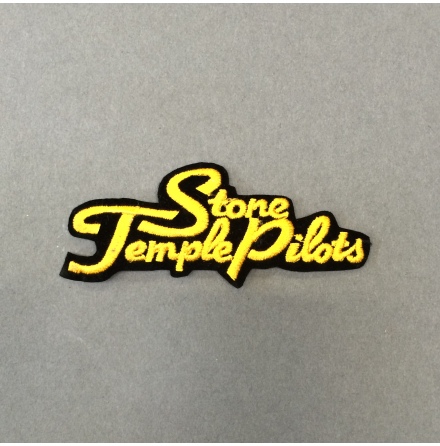 Stone Temple Pilots - Gul/Svart Logo - Tygmrke