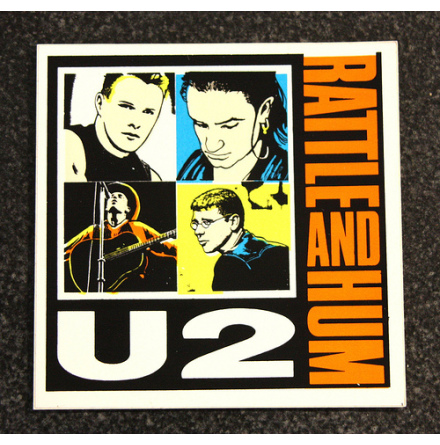 U2 - Rattle - Klistermärke