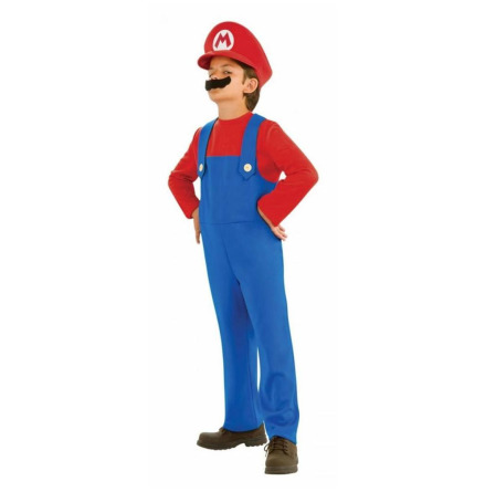 Super Mario Bros Child Costume 4-6 år
